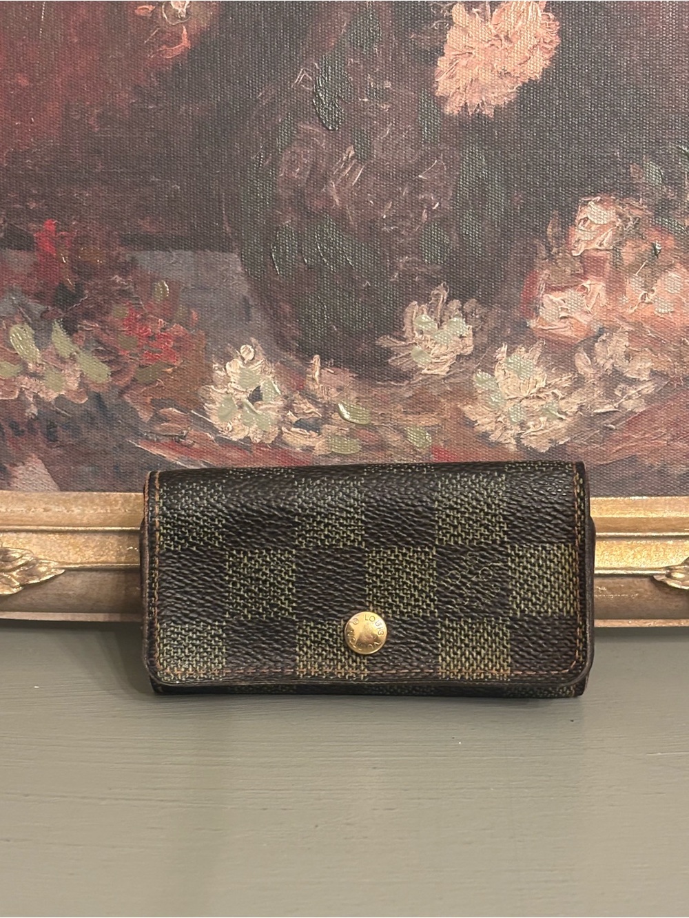 Louis Vuitton Damier Ebene Key & Card Holder